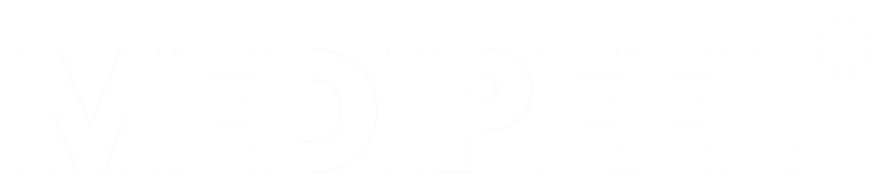 Logo MEDIPEEL blanc