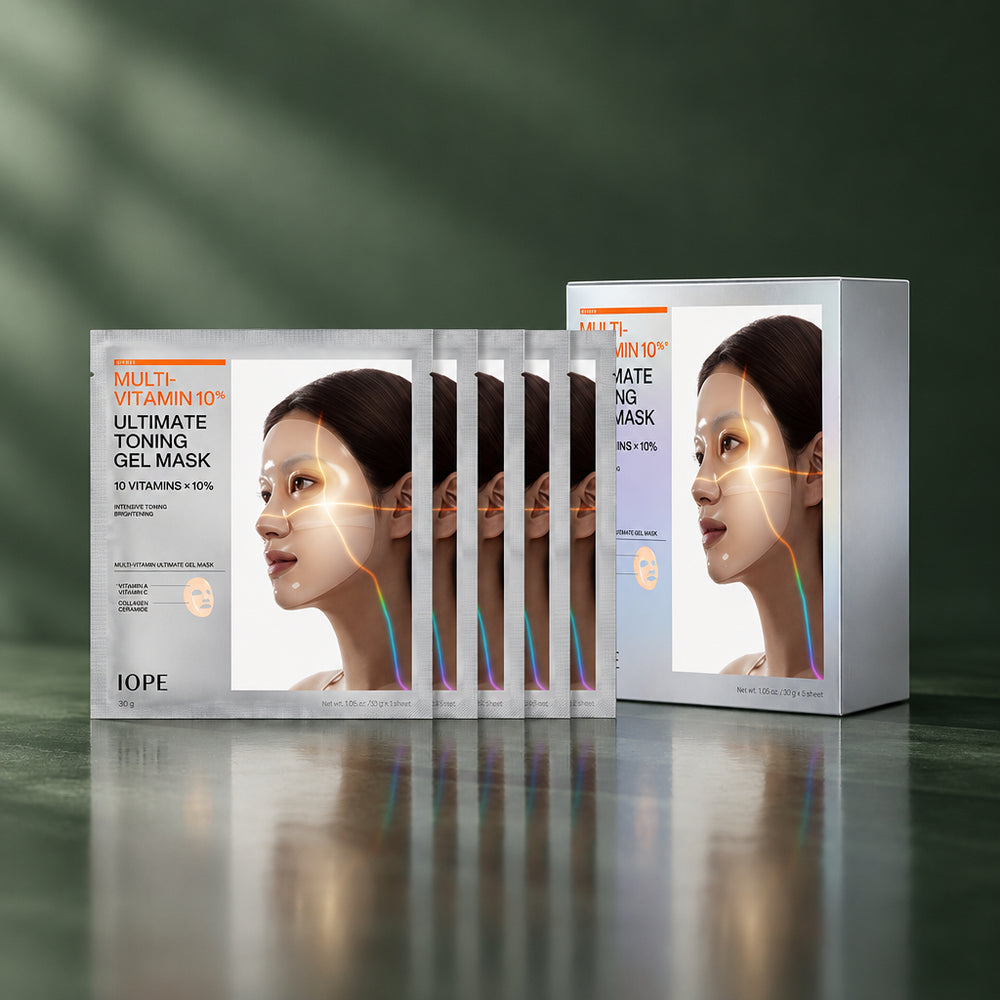 IOPE Masque Gel Multivitamines 10 % 5 × 30 g