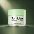 Crème Apaisante Balanceful Cica - visuel produit sur fond vert premium