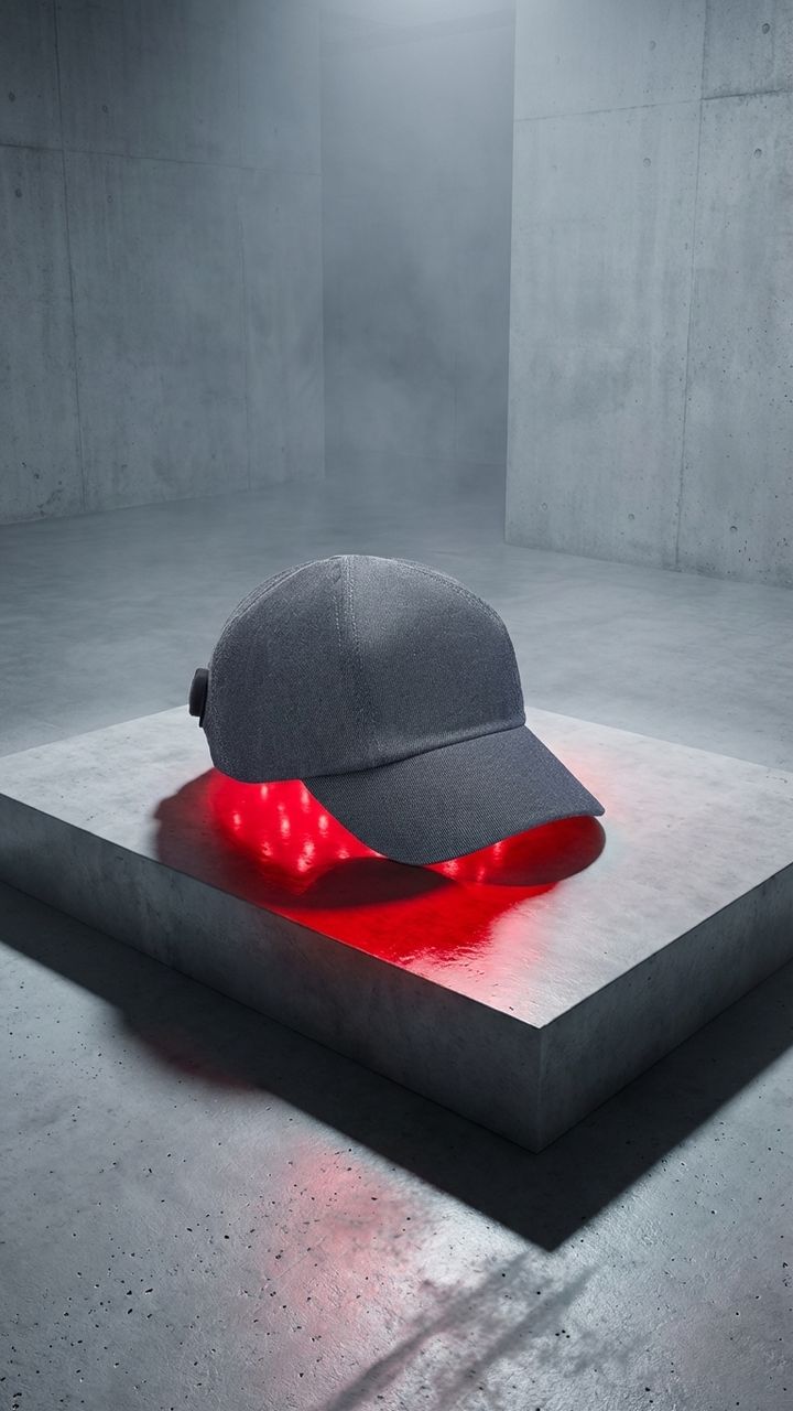 Casquette LED Infrarouge 660 nm & 850 nm – Rituel Anti‑Chute & Densité Capillaire