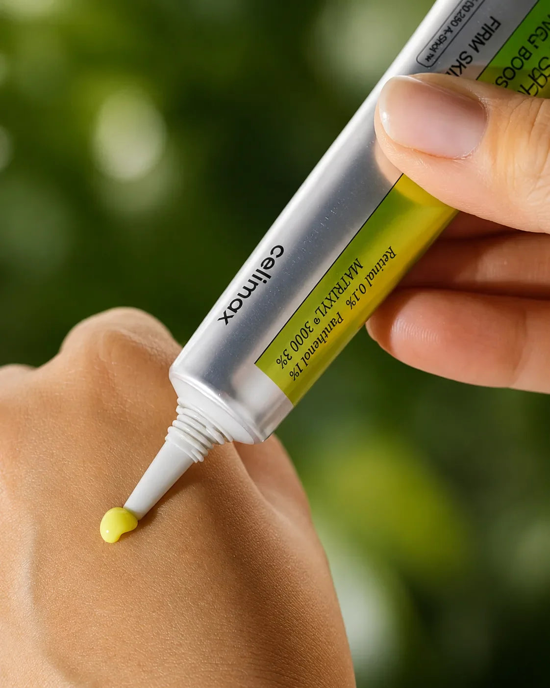 Booster Resserrant Retinal Shot celimax — application
