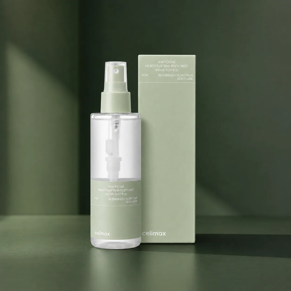 Brume Corps Exfoliante Heartleaf BHA celimax — vue principale du produit