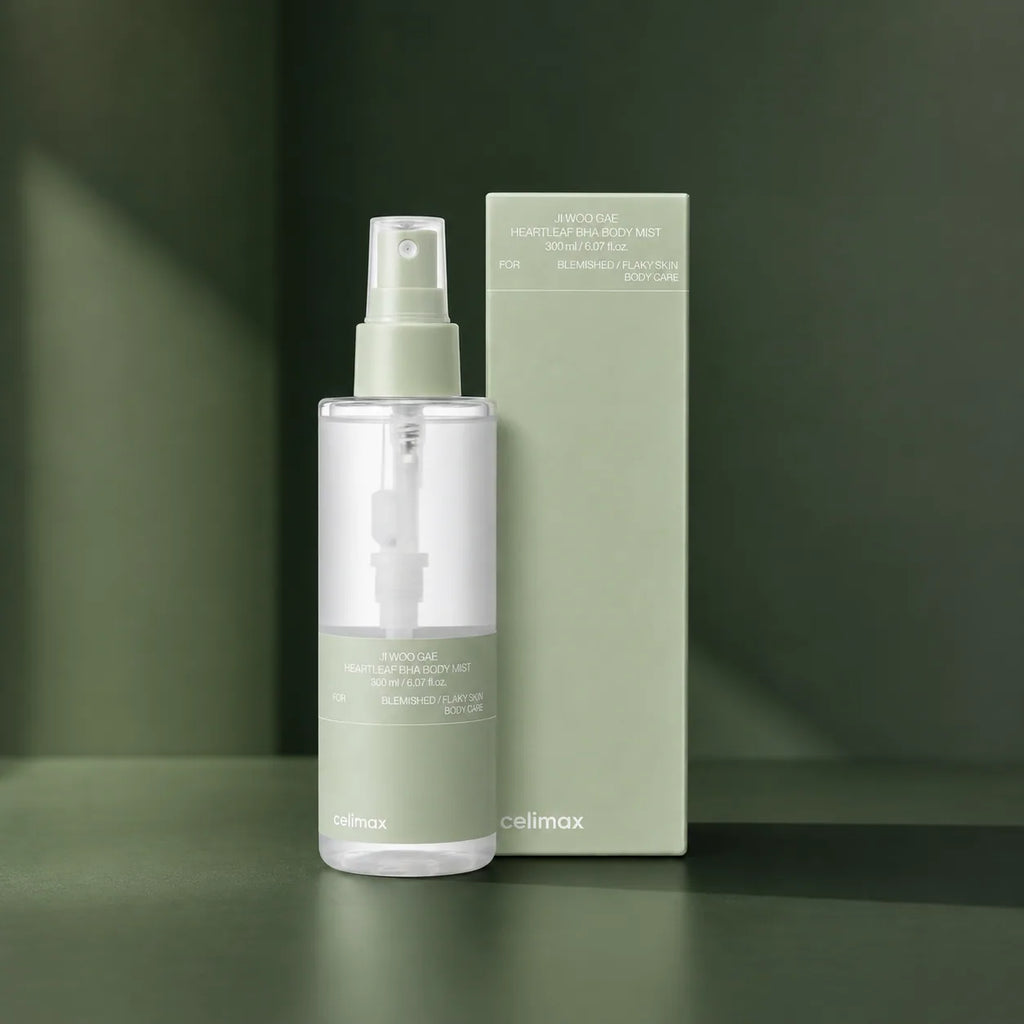 Brume Corps Exfoliante Heartleaf BHA celimax — vue principale du produit