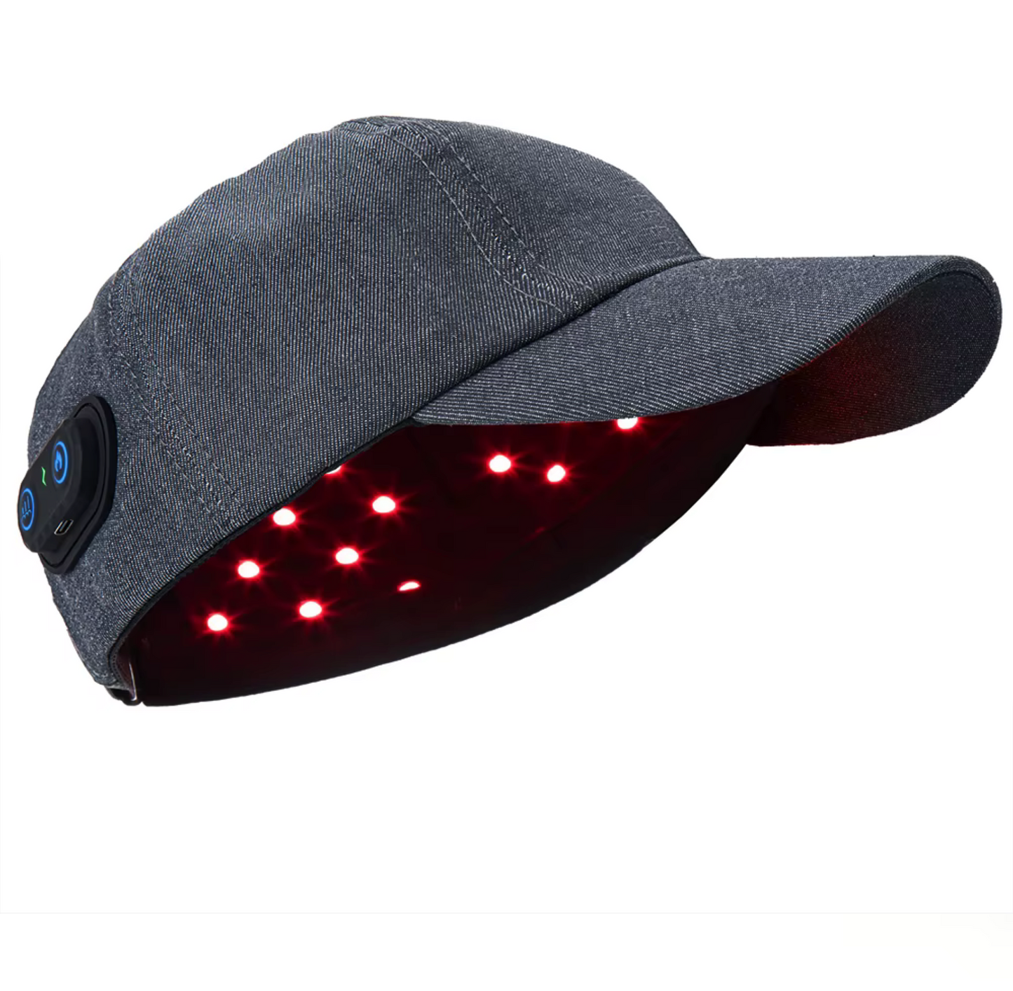 Casquette LED Infrarouge 660 nm & 850 nm – Rituel Anti‑Chute & Densité Capillaire