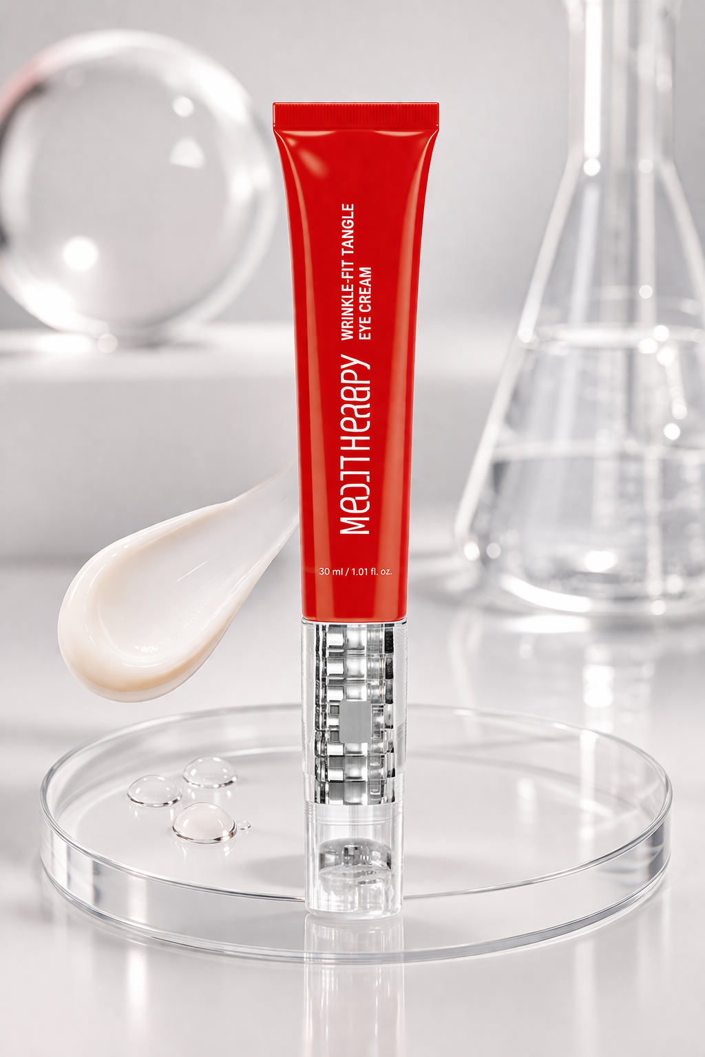 Kit Contour des Yeux Anti-Rides Wrinkle-Fit — Crème 20 ml + Appareil Rechargeable Meditherapy