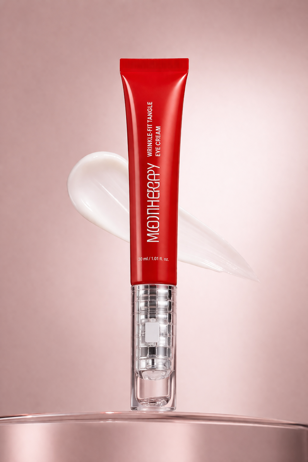 Kit Contour des Yeux Anti-Rides Wrinkle-Fit — Crème 20 ml + Appareil Rechargeable Meditherapy — texture