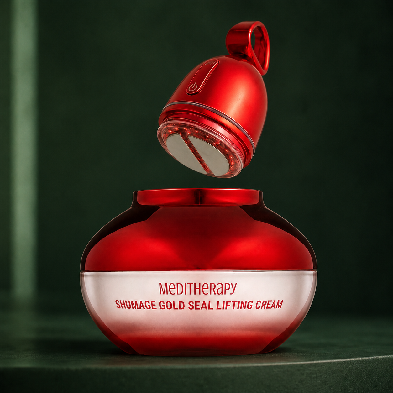 Coffret Crème Liftante Shumage Gold Seal 50ml + Appareil EMS