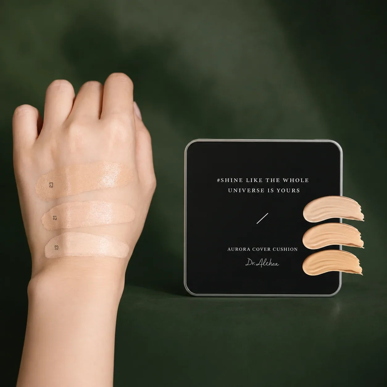 Cushion Teinté Aurora SPF50+ PA+++ Dr.Althea — vue secondaire 3