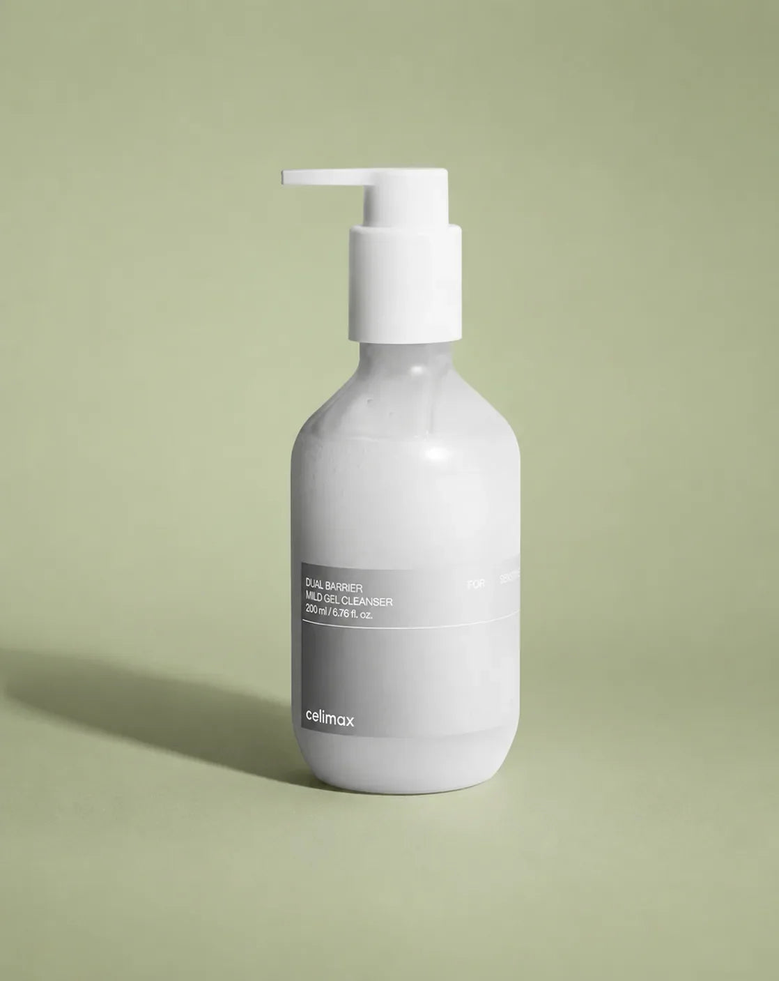 Gel Nettoyant Doux Barrière aux Céramides celimax — flacon