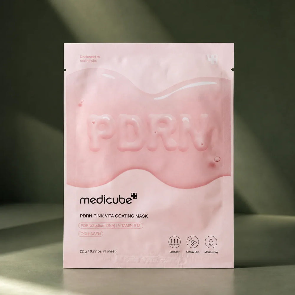 Masque Tissu PDRN Pink Vita Coating Medicube — vue principale du produit