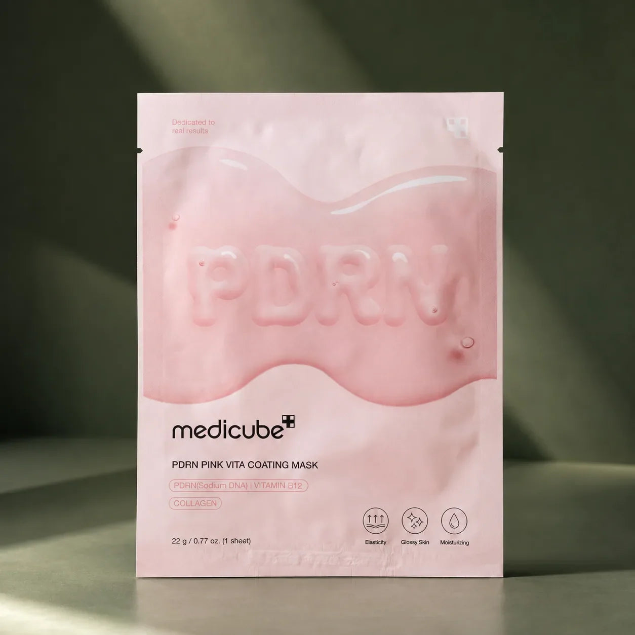 Masque Tissu PDRN Pink Vita Coating Medicube — vue principale du produit