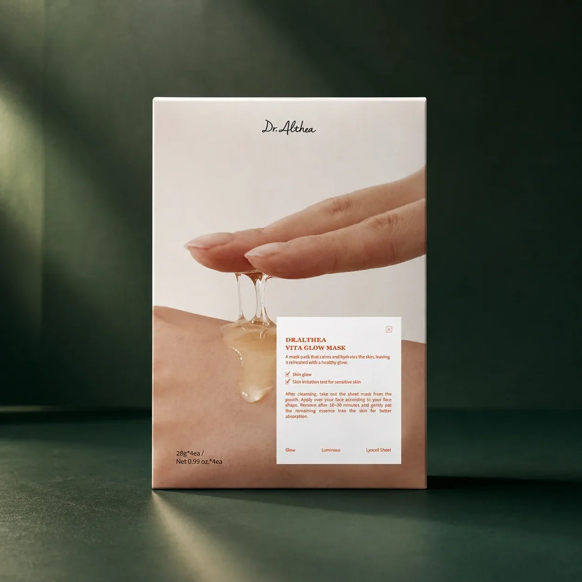 Masque Tissu Vita Glow Dr.Althea — vue principale du produit