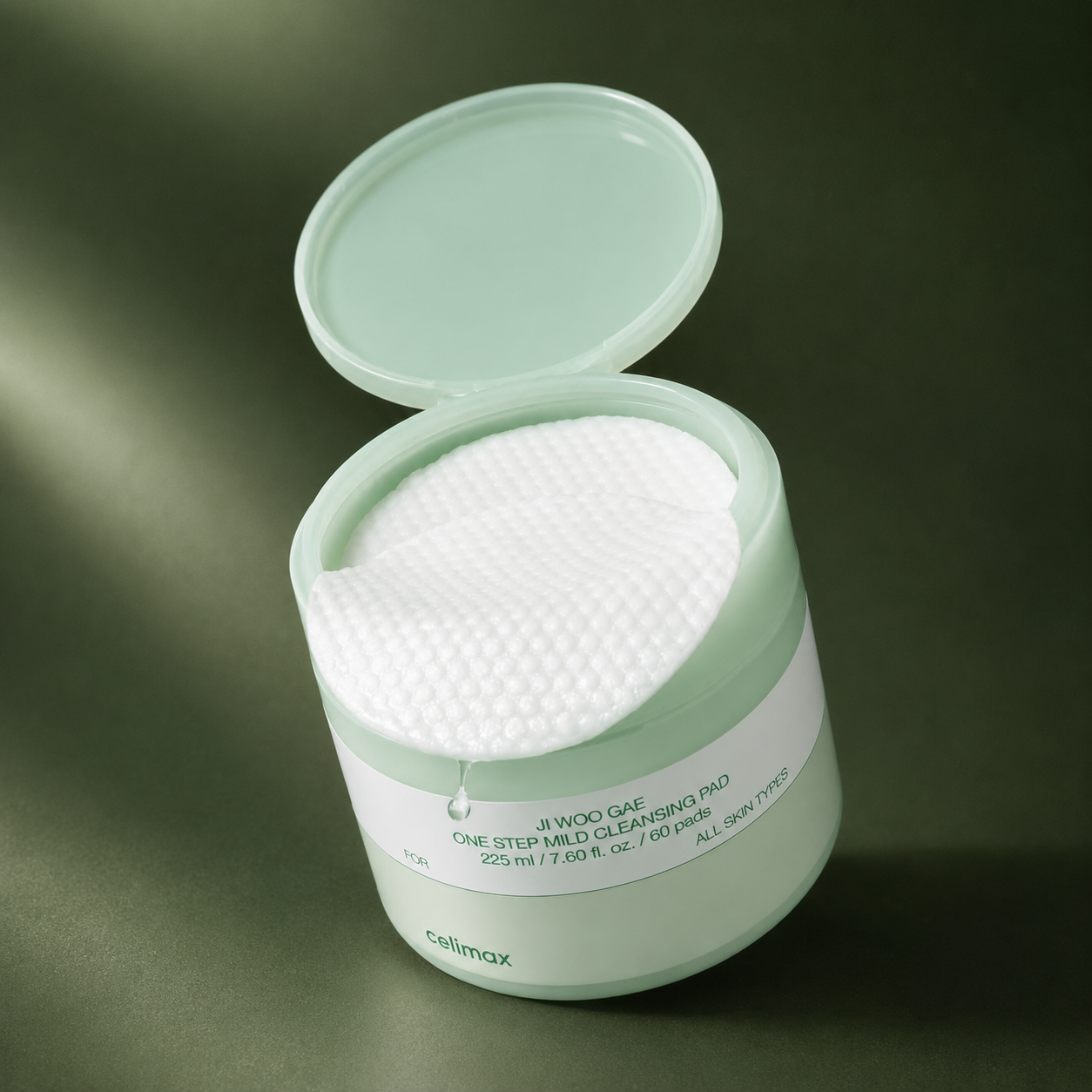 Pad Démaquillant Nettoyant Doux JI WOO GAE