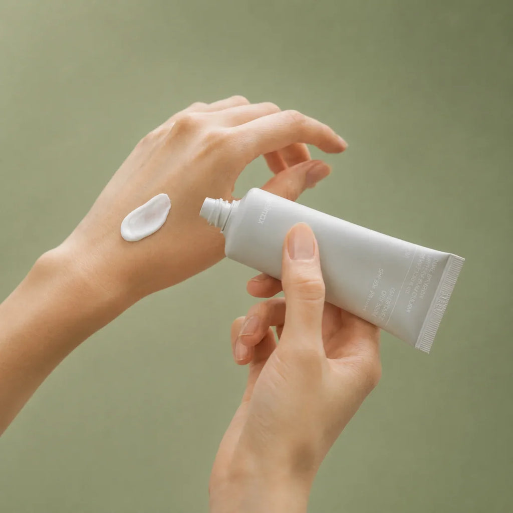 Crème Solaire Hydratante Barrière SPF50+ celimax — vue minimaliste