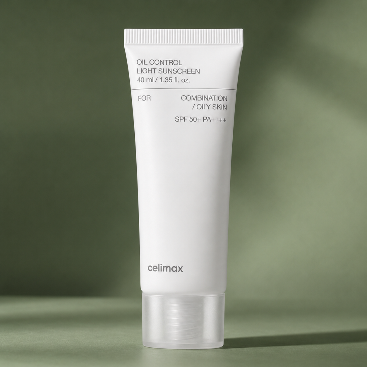 Crème Solaire Matifiante Anti-Sébum SPF50+ celimax