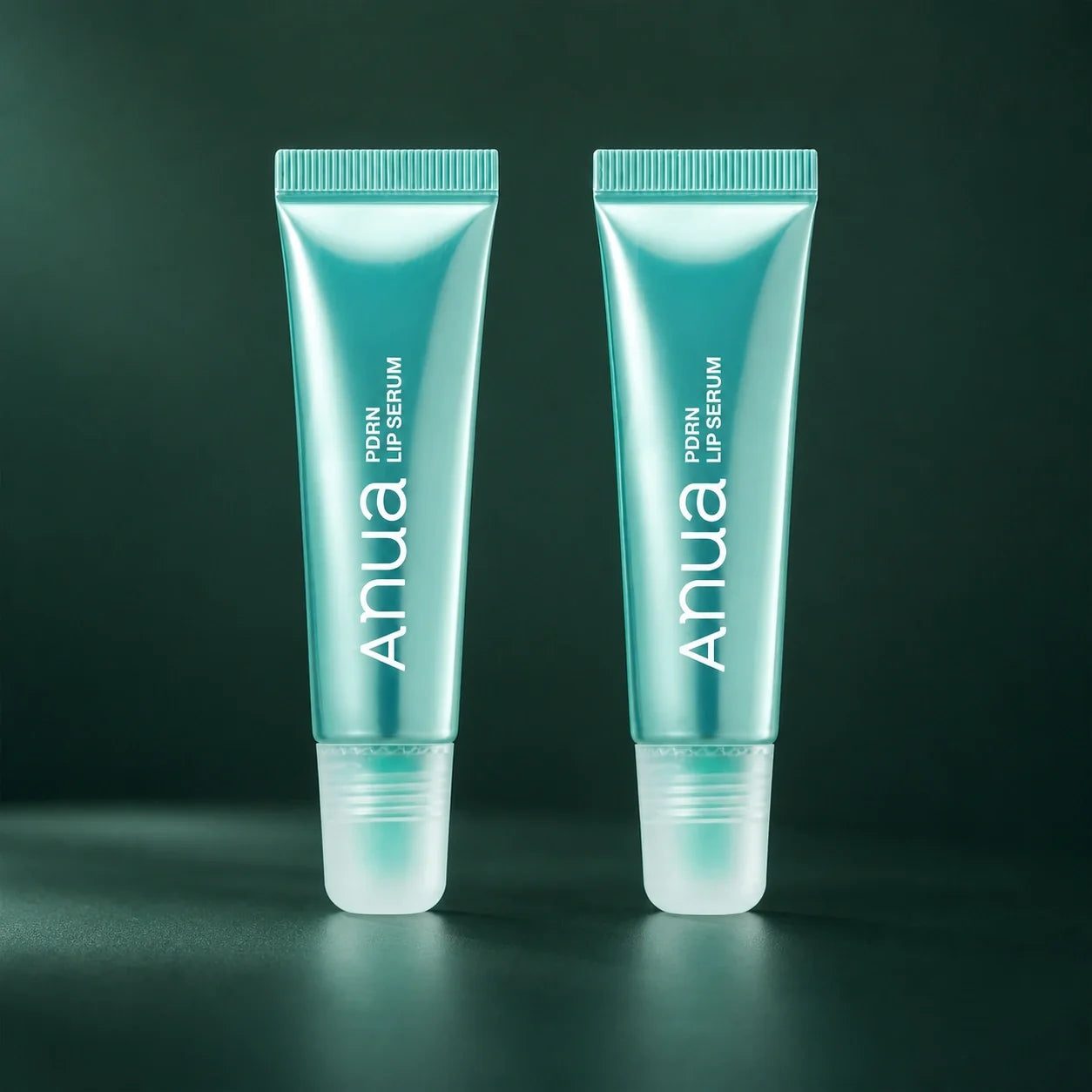 ANUA Duo Sérums Lèvres PDRN 2 x 10 ml sur fond vert premium