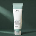 ANUA Gel Exfoliant Heartleaf LHA Moisture 120 ml sur fond vert premium
