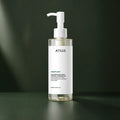 ANUA Huile Nettoyante Heartleaf Pore Control 200 ml sur fond vert premium
