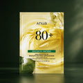 ANUA Masques ampoule Heartleaf 80 Moisture Soothing 27 ml x 10 sur fond vert premium