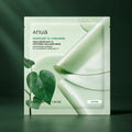 ANUA Masques Heartleaf 70 Collagen Soothing 38 g x 4 sur fond vert premium