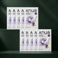 ANUA Masques Retinol Niacin Night Care 24 ml x 10 sur fond vert premium