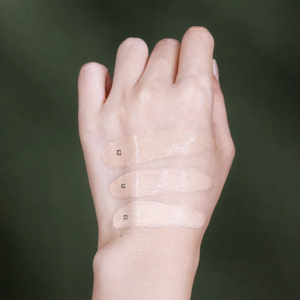 Nuanciers N13, N21 et N23 du Cushion Aurora Cover Dr.Althea