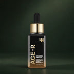 Medicube Ampoule Vitamine C Pro AGE-R sur fond vert premium – flacon