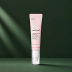 Crème Contour des Yeux PDRN Rose Peptides Medicube sur fond vert profond