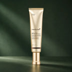 Crème Contour des Yeux Peptides Deep Lifting Medicube sur fond vert profond