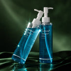 Deux huiles démaquillantes Medicube Zero Pore Blackhead en studio vert