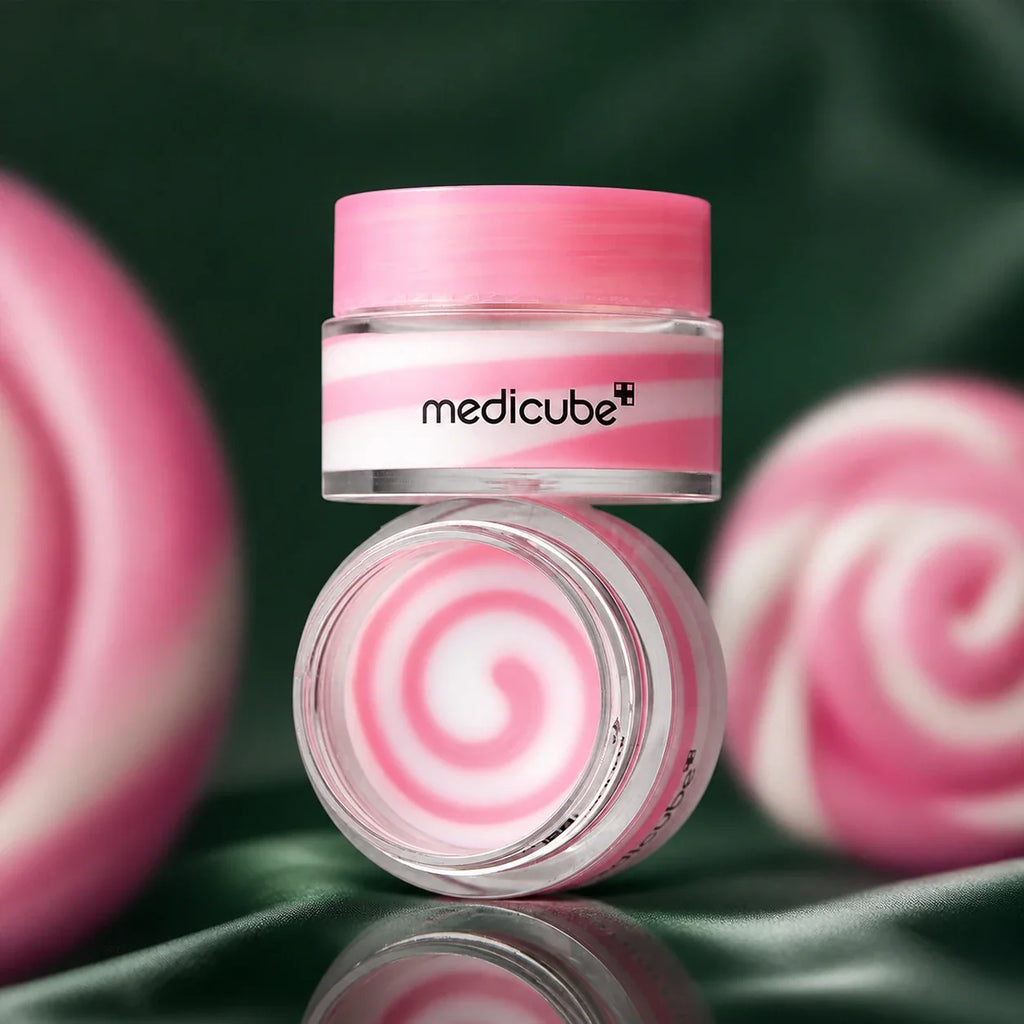 Masque lèvres de nuit Medicube PDRN ouvert et fermé