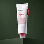 Crème Barrière Red Lacto Collagen MEDIPEEL – vue principale sur fond vert profond.