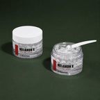 Crème-Gel Éclat Melanon X Drop MEDIPEEL – vue 3 sur fond vert profond.