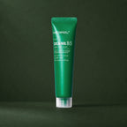 Masque Peel-Off Apaisant PHYTO CICA-NOL B5 MEDIPEEL – vue 2 sur fond vert profond.