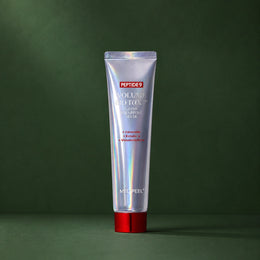 Masque Peel-Off Éclat Peptide 9 Bio Tox MEDIPEEL – vue 2 sur fond vert profond.