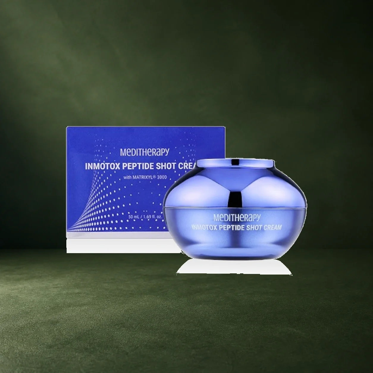 Crème MEDITHERAPY Inmotox Peptide Shot avec son étui