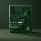 MEDITHERAPY Cica Rolling Mask Pack Lacto Bifida 23g X 7ea MEDITHERAPY – vue principale sur fond vert profond.