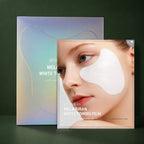 MEDITHERAPY Melajuran White Toning Film (2g*2patches, 89mm x 75mm) X 5ea MEDITHERAPY – vue principale sur fond vert profond.