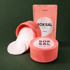 MEDITHERAPY SOKSAL Pad 150ml/28ea MEDITHERAPY – vue principale sur fond vert profond.