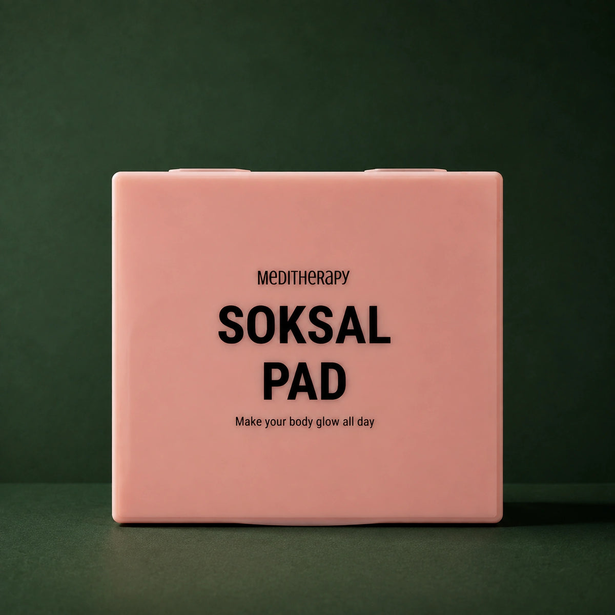 MEDITHERAPY SOKSAL Pad ver.2 140ml/30ea MEDITHERAPY – vue principale sur fond vert profond.
