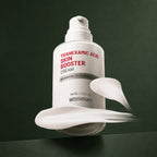 MEDITHERAPY Tranexamic Acid Skin Booster Cream 100ml MEDITHERAPY – vue 3 sur fond vert profond.