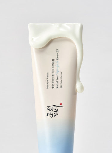 Soin Solaire Aqua-Fraîcheur au Riz & Vitamine B5 SPF50+ PA++++ Beauty Of Joseon — texture