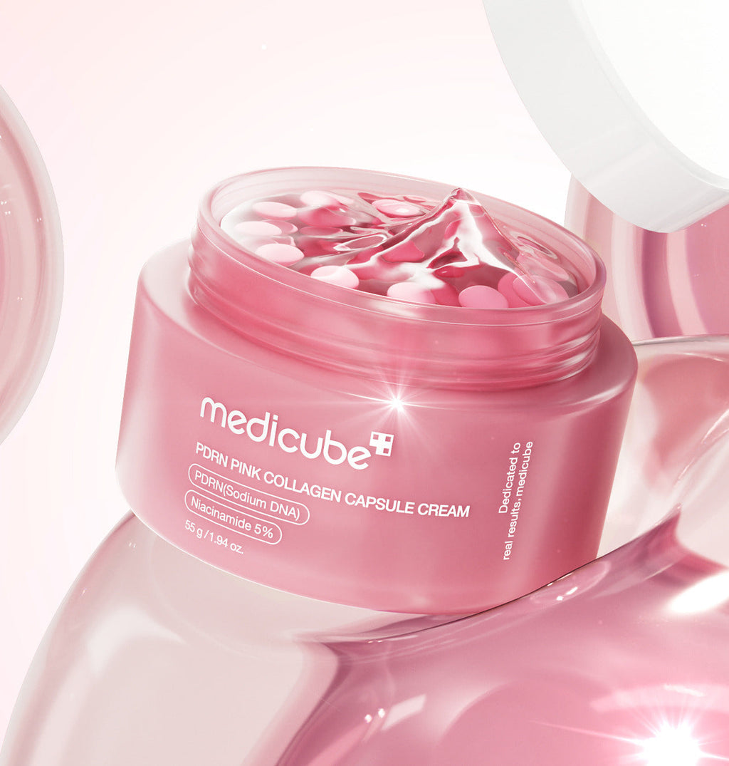 Crème Capsule PDRN Pink Collagène Medicube — packaging