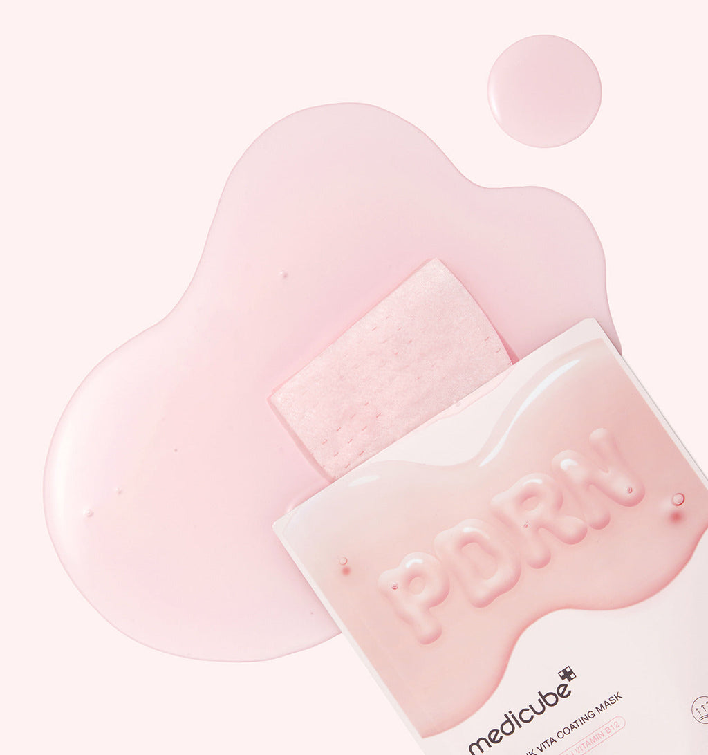 Masque Tissu PDRN Pink Vita Coating Medicube — packaging