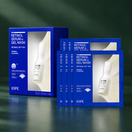 IOPE Masque Gel Sérum au Rétinol 7 × 30 g
