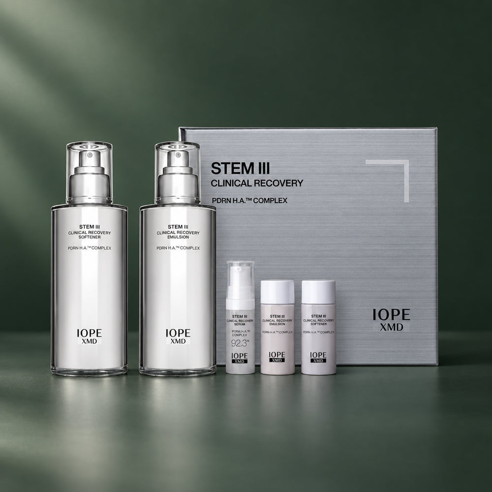 IOPE Coffret Tonique et Émulsion PDRN XMD Stem III Tonique 130 ml + émulsion 130 ml