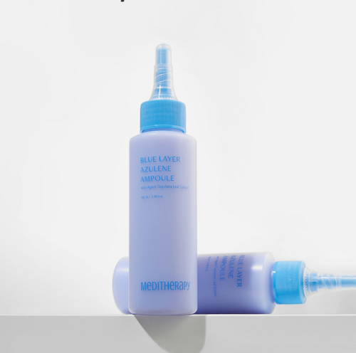 Blue Layer Azulene Ampoule Meditherapy — texture