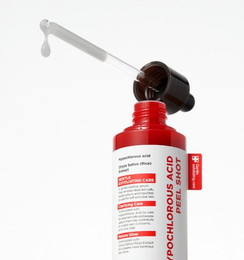 Shot Exfoliant à l'Acide Hypochloreux Medicube — texture
