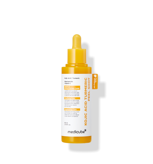 Shot Exfoliant Éclat Acide Kojique & Curcuma Medicube — packaging