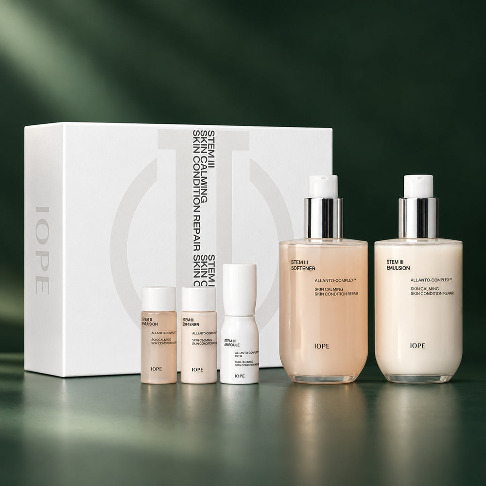 IOPE Coffret Stem III Tonique et Émulsion 150 ml + 150 ml
